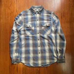 Special order chrome hearts studded Celtic western shirt.